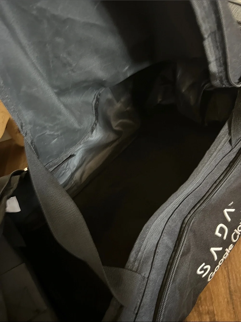 Swag Google cloud sada Black Men’s Duffel Bag travel gym 18x10x11 z4